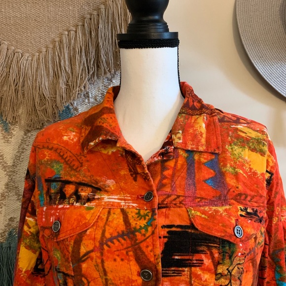 Donated Chico’s jacket size medium (1) EUC - Picture 2 of 5